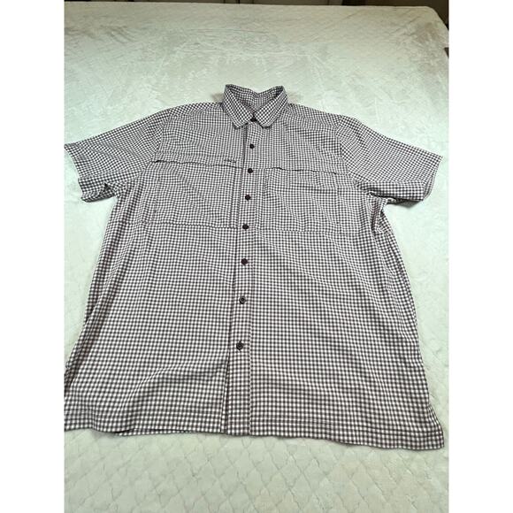 GameGuard Maroon TekCheck Shirt - size 2XL - excellent condition f - Picture 1 of 6